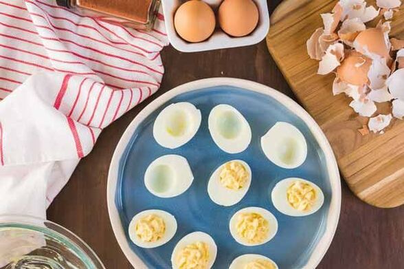 que alimentos se pueden comer en una dieta de huevo
