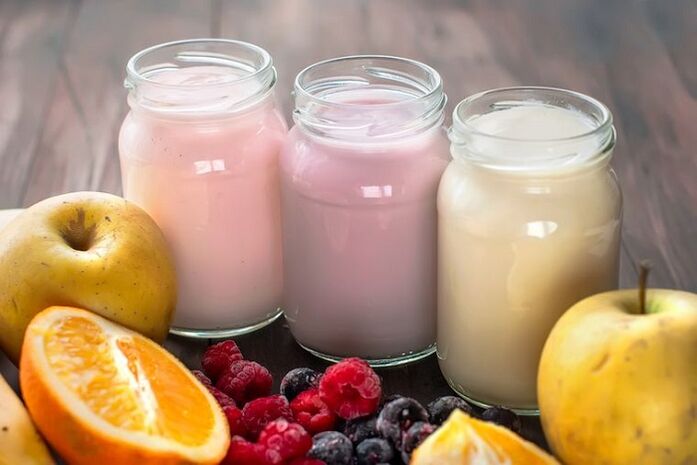 yogur de frutas para adelgazar